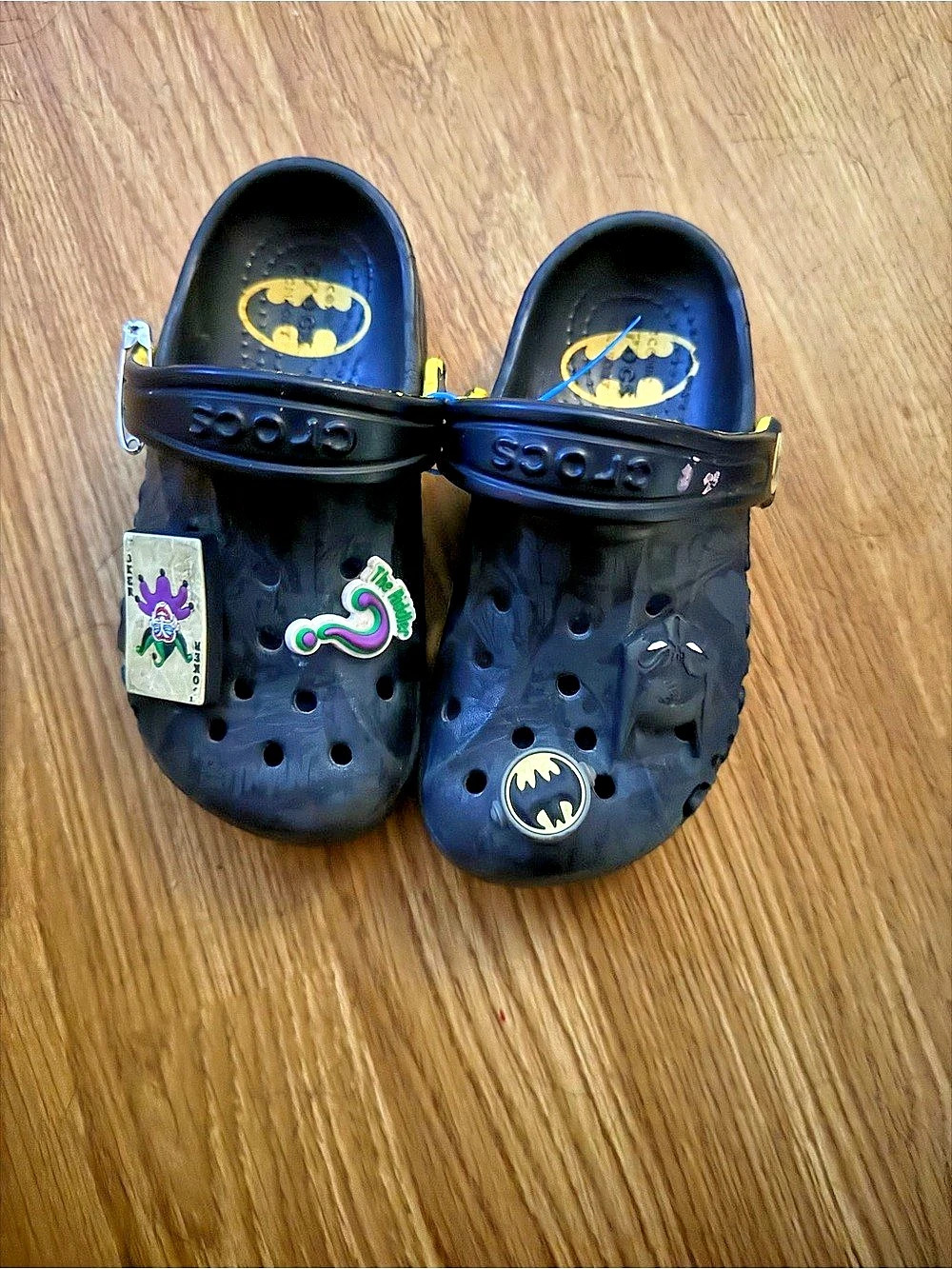 Crocs Batman Batmobile Classic Toddler Clog Black
